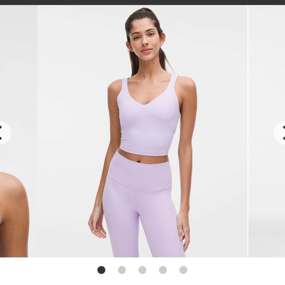 Lululemon Align Tank Top *Light Support, A/B Cup Sports Bra Size 6